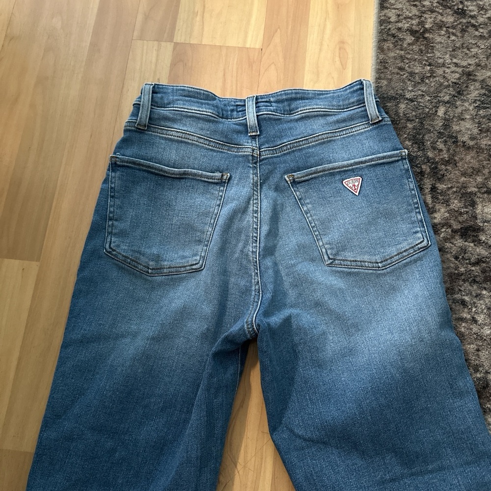 Guess Blue Straight Leg Jeans Classic Style